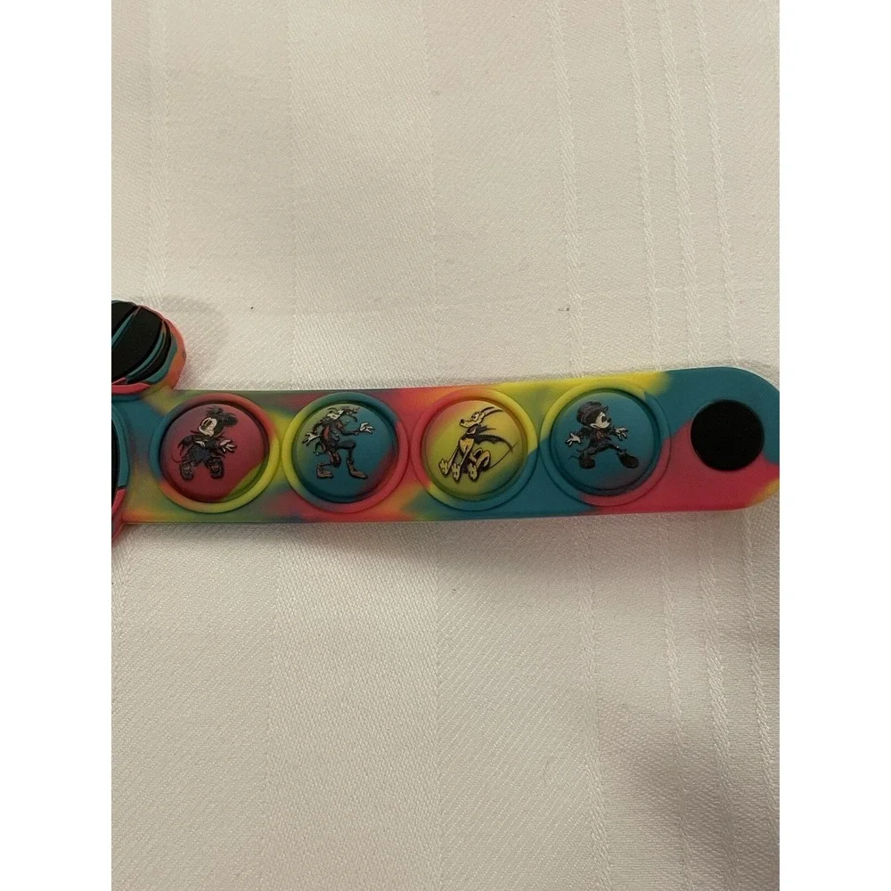 NEW Walt Disney Parks Halloween Mickey & Friends Fidget Pop It Band‎ Bracelet